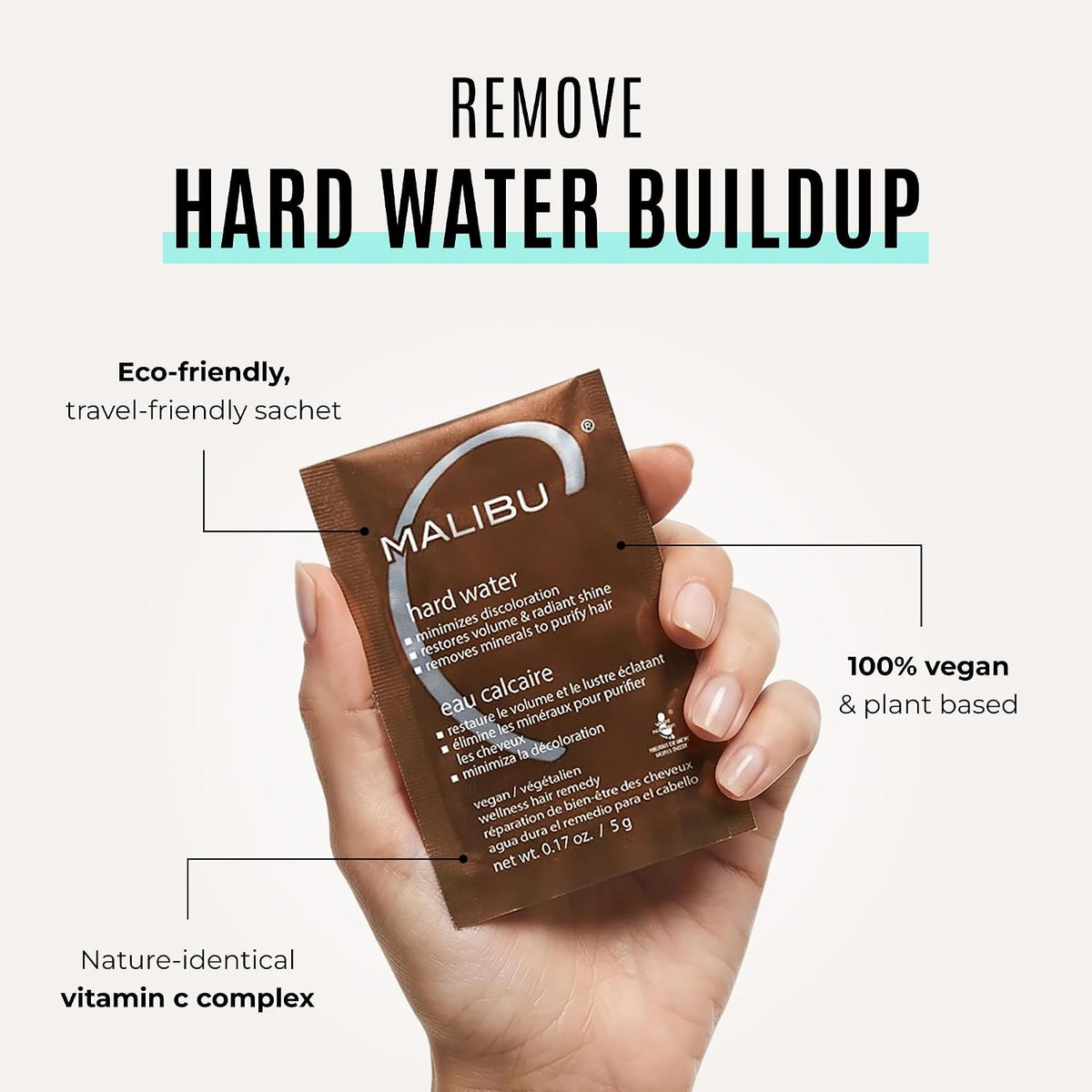Malibu C Hard Water Wellness Remedy - 12 Packets