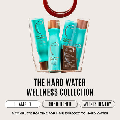 Malibu C 말리부C 하드 워터 웰니스 샴푸 - 1000mL (33.8 fl oz)