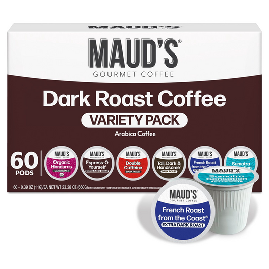 Maud's Dark Roast Variety Pack Pods (K-Cup) - 60 ct