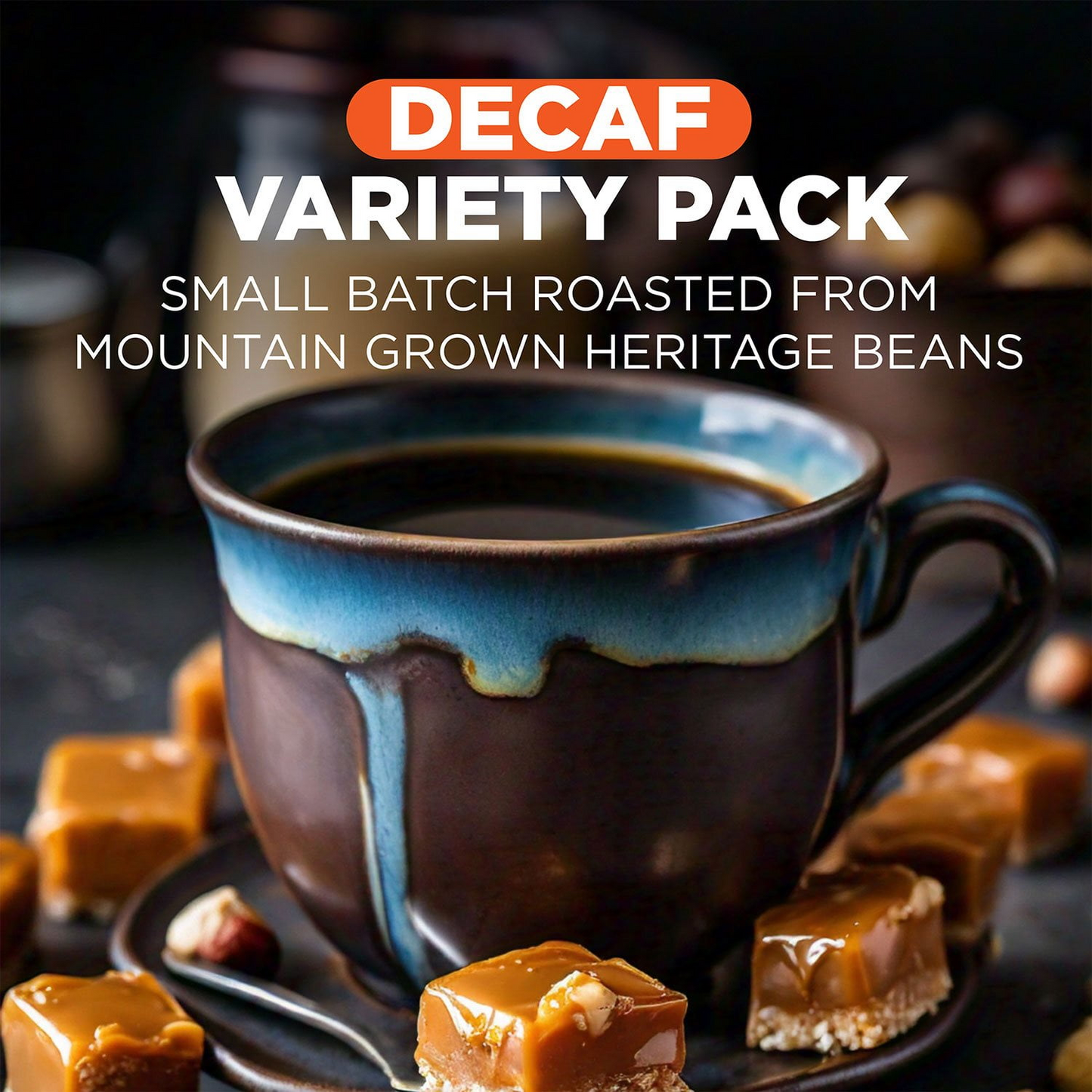 Maud's Decaf Gourmet Variety Pack Pods (K-Cup) - 72 ct
