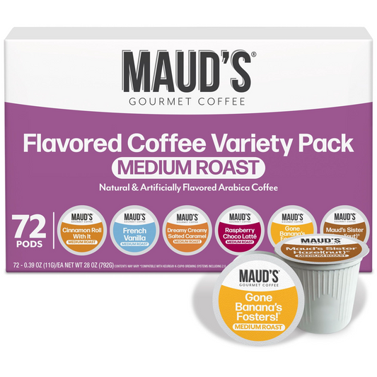 Maud's 모즈 100% 아라비카 버라이어티 팩 팟 (K-컵) - 72개입