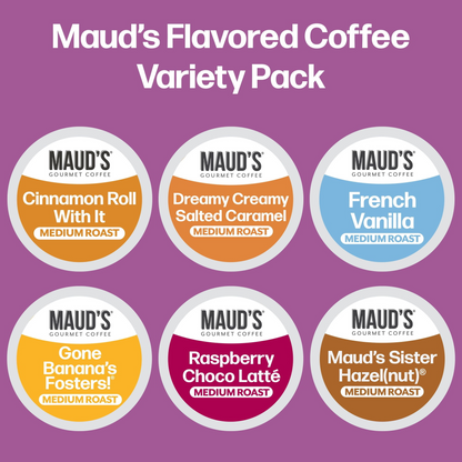 Maud's 100% Arabica Variety Pack Pods (K-Cup) - 72 ct