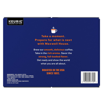 Maxwell House 맥스웰하우스 브렉퍼스트 블렌드 라이트 로스트 팟 (K-컵) - 100개입