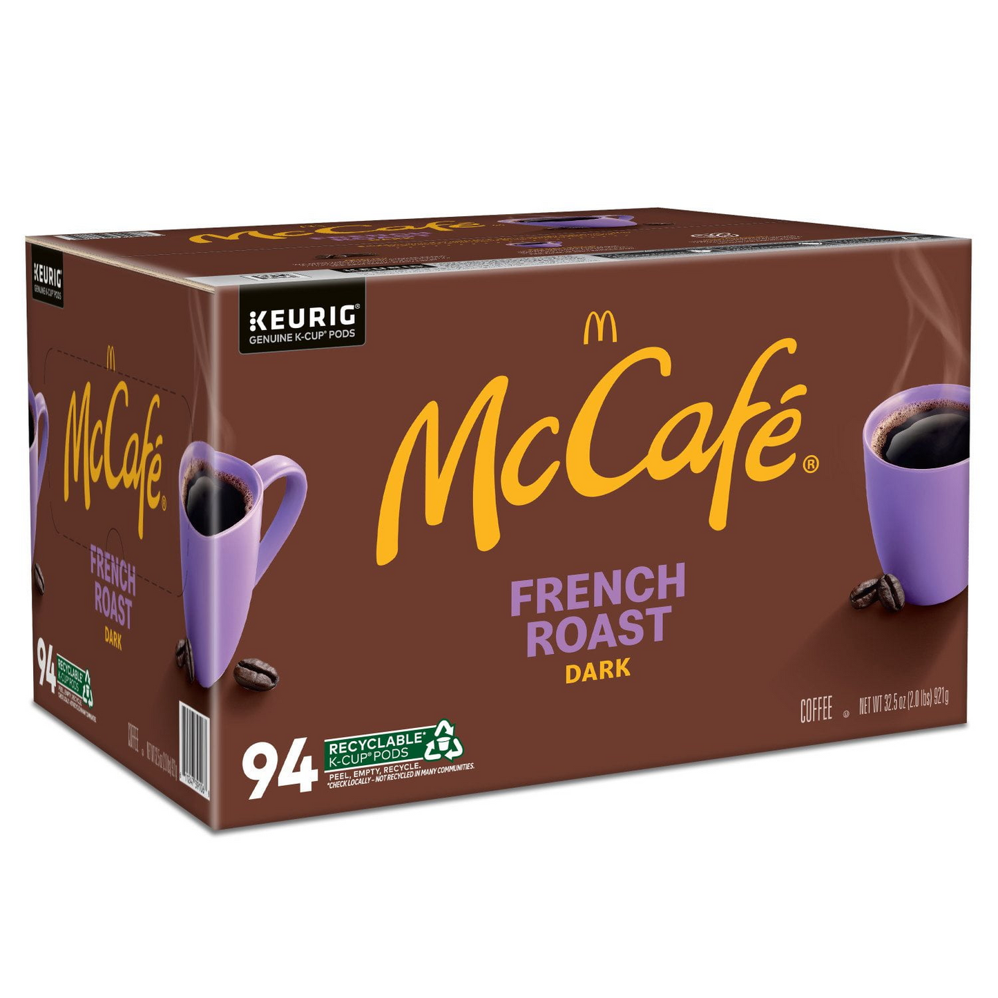 McCafe 맥카페 프렌치 로스트 다크 팟 (K-컵) - 94개입