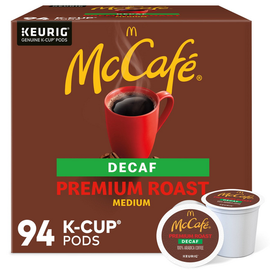 McCafe Decaf Medium Roast Pods (K-Cup) - 94 ct