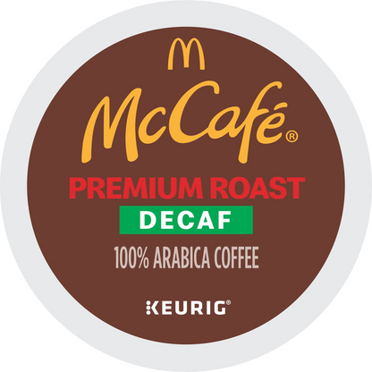 McCafe 맥카페 디카페인 프리미엄 미디엄 로스트 팟 (K-컵) - 94개입