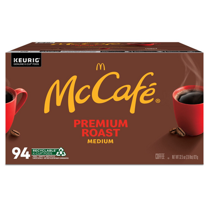 McCafe 맥카페 프리미엄 미디엄 로스트 팟 (K-컵) - 94개입