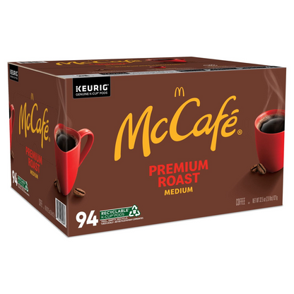 McCafe 맥카페 프리미엄 미디엄 로스트 팟 (K-컵) - 94개입