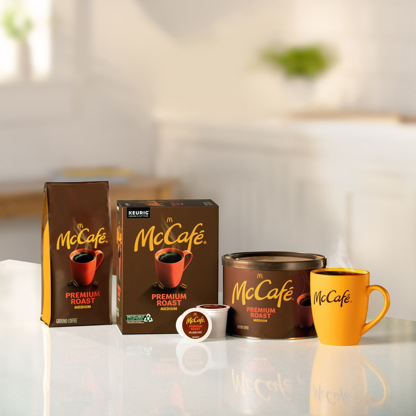 McCafe 맥카페 프리미엄 미디엄 로스트 팟 (K-컵) - 94개입