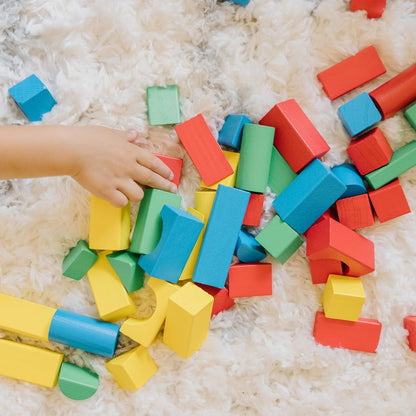 Melissa & Doug 멜리사 앤 더그 클래식 나무 블록 (100개입)