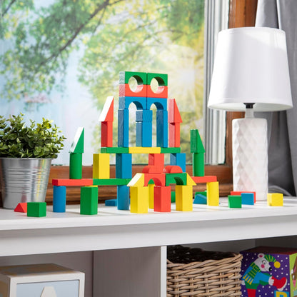 Melissa & Doug 멜리사 앤 더그 클래식 나무 블록 (100개입)