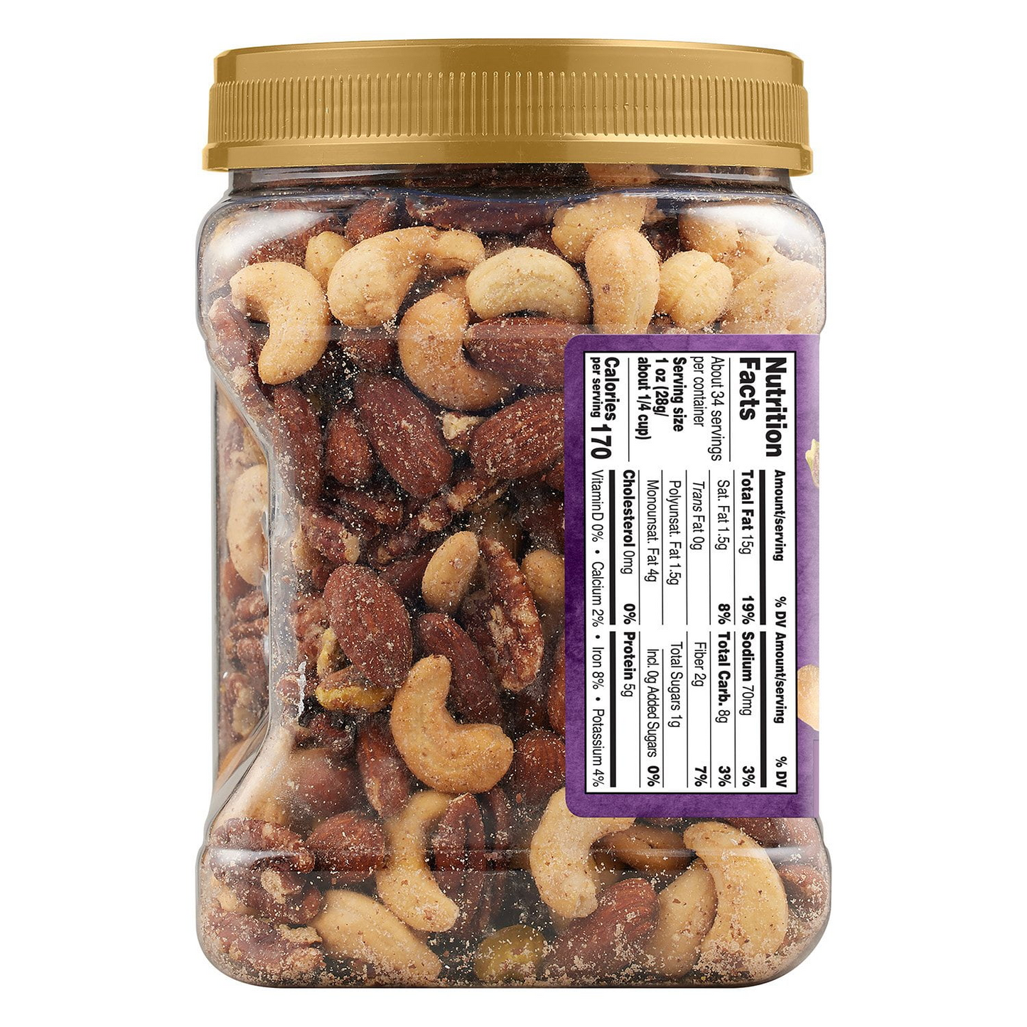 Member's Mark 멤버스 마크 디럭스 믹스넛 씨솔트 - 34 oz (964g)