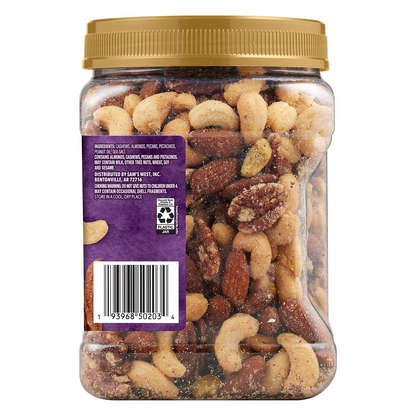 Member's Mark 멤버스 마크 디럭스 믹스넛 씨솔트 - 34 oz (964g)