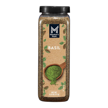 Member's Mark Dried Basil Leaf - 6.25 oz