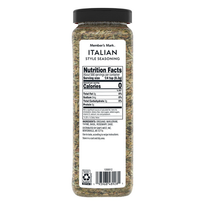 Member's Mark Italian Seasoning - 6 oz