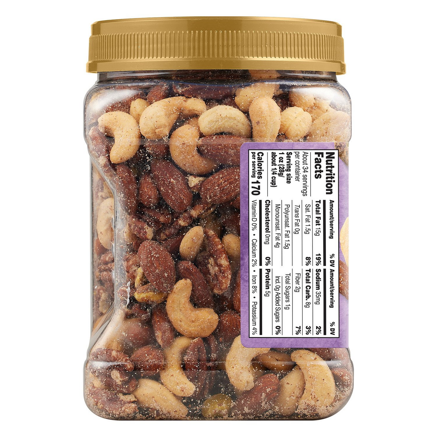Member's Mark 멤버스 마크 라이틀리 솔티드 디럭스 믹스넛 - 34 oz (964g)
