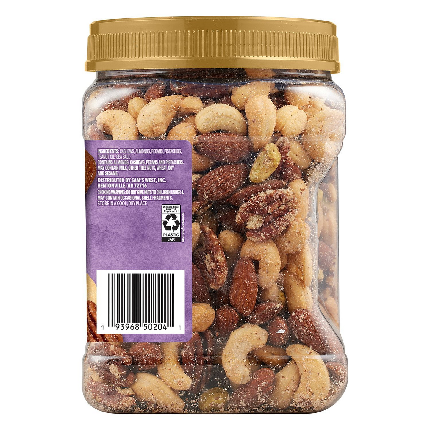 Member's Mark 멤버스 마크 라이틀리 솔티드 디럭스 믹스넛 - 34 oz (964g)