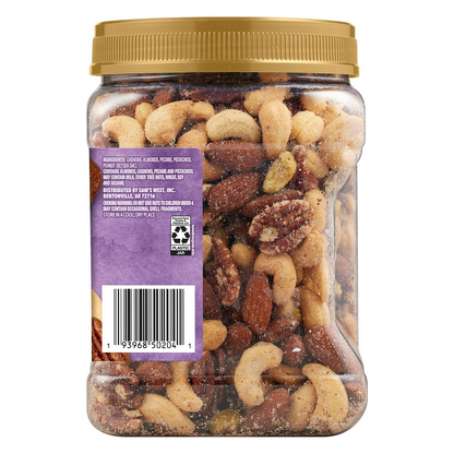 Member's Mark 멤버스 마크 라이틀리 솔티드 디럭스 믹스넛 - 34 oz (964g)
