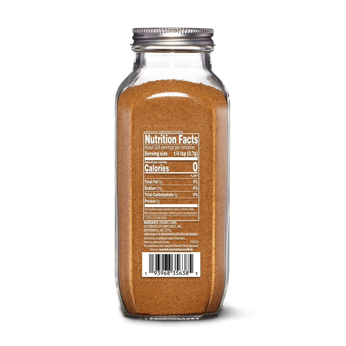 Member's Mark 멤버스 마크 유기농 커민 파우더 - 8 oz