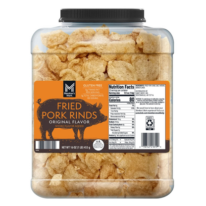 Member's Mark Original Fried Pork Rinds - 16 oz (454g)