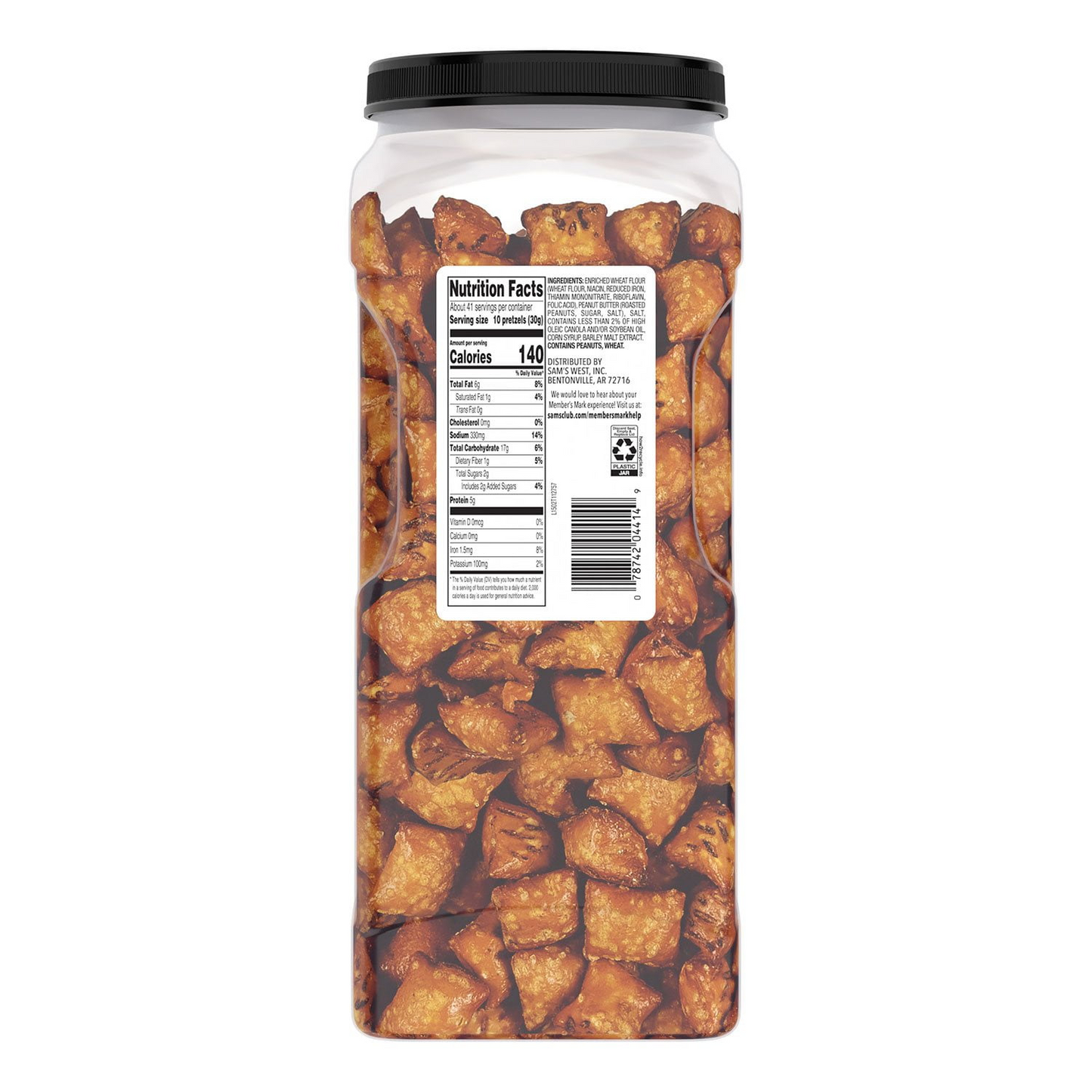 Member's Mark 멤버스 마크 피넛버터 프레첼 - 44 oz (1247g)