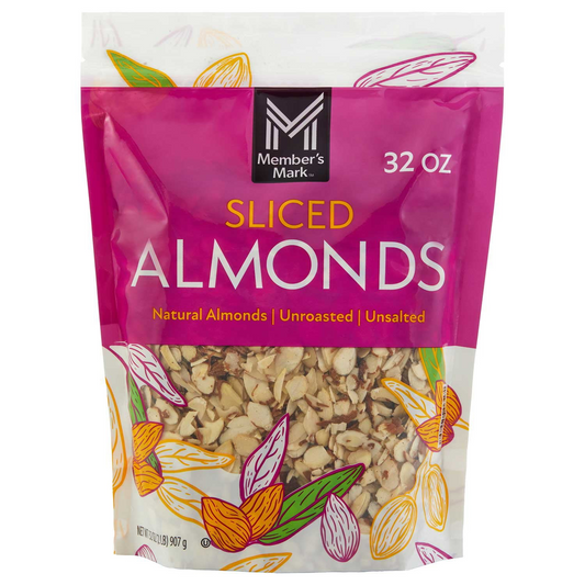 Member's Mark Sliced Almonds - 32 oz (907g)