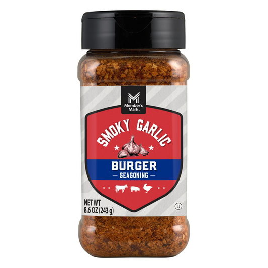 Member's Mark 멤버스 마크 스모키 갈릭 버거 시즈닝 - 8.6 oz