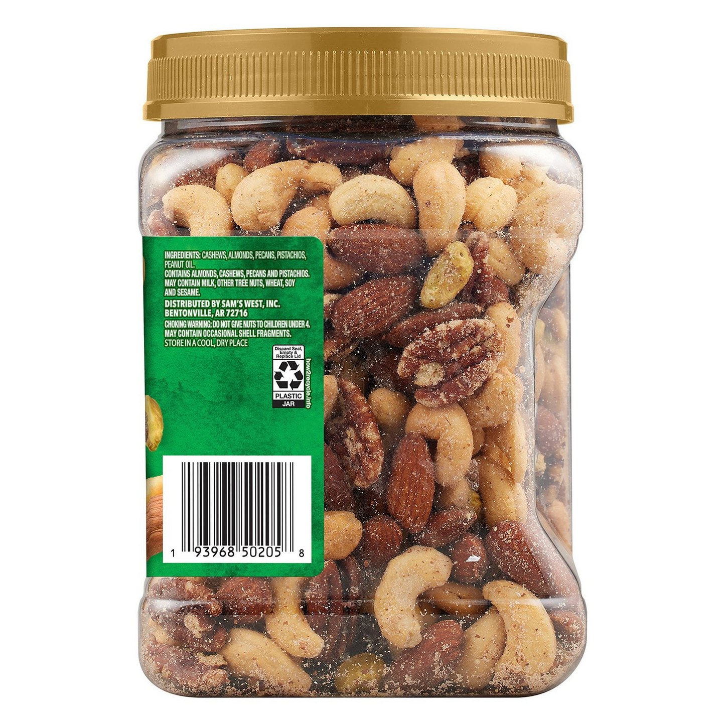 Member's Mark 멤버스 마크 무염 디럭스 믹스넛 - 34 oz (964g)
