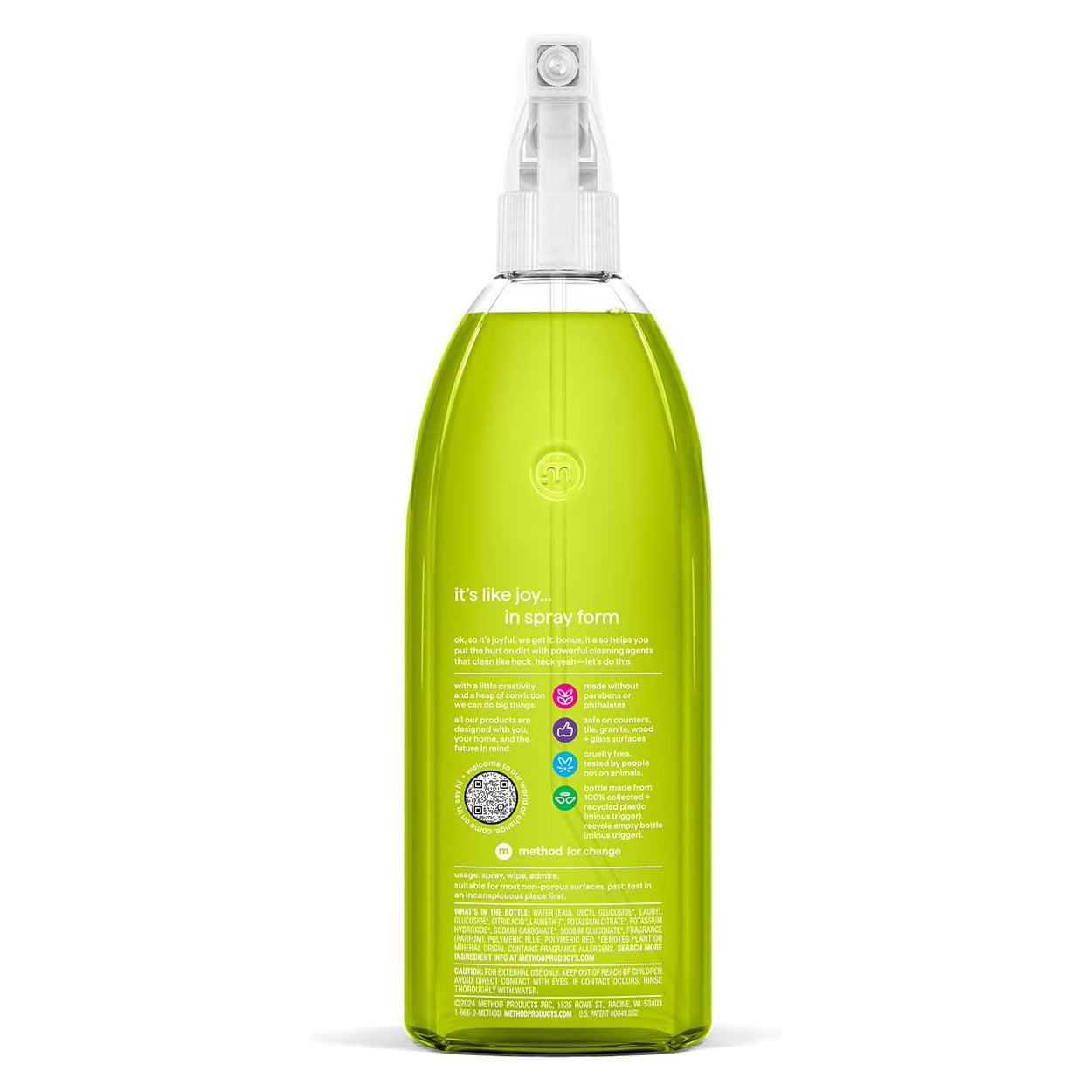 method All-Purpose Cleaner Spray - Lime + Sea Salt - 28 fl oz (828mL)