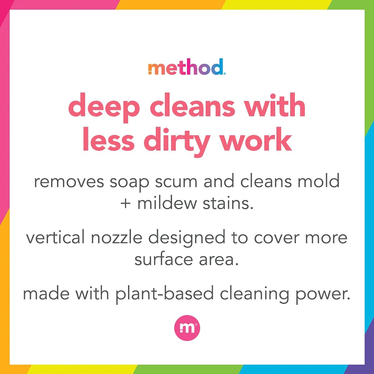 method Bathroom Cleaner - Eucalyptus Mint - 28 fl oz (828mL) × 4 Bottles