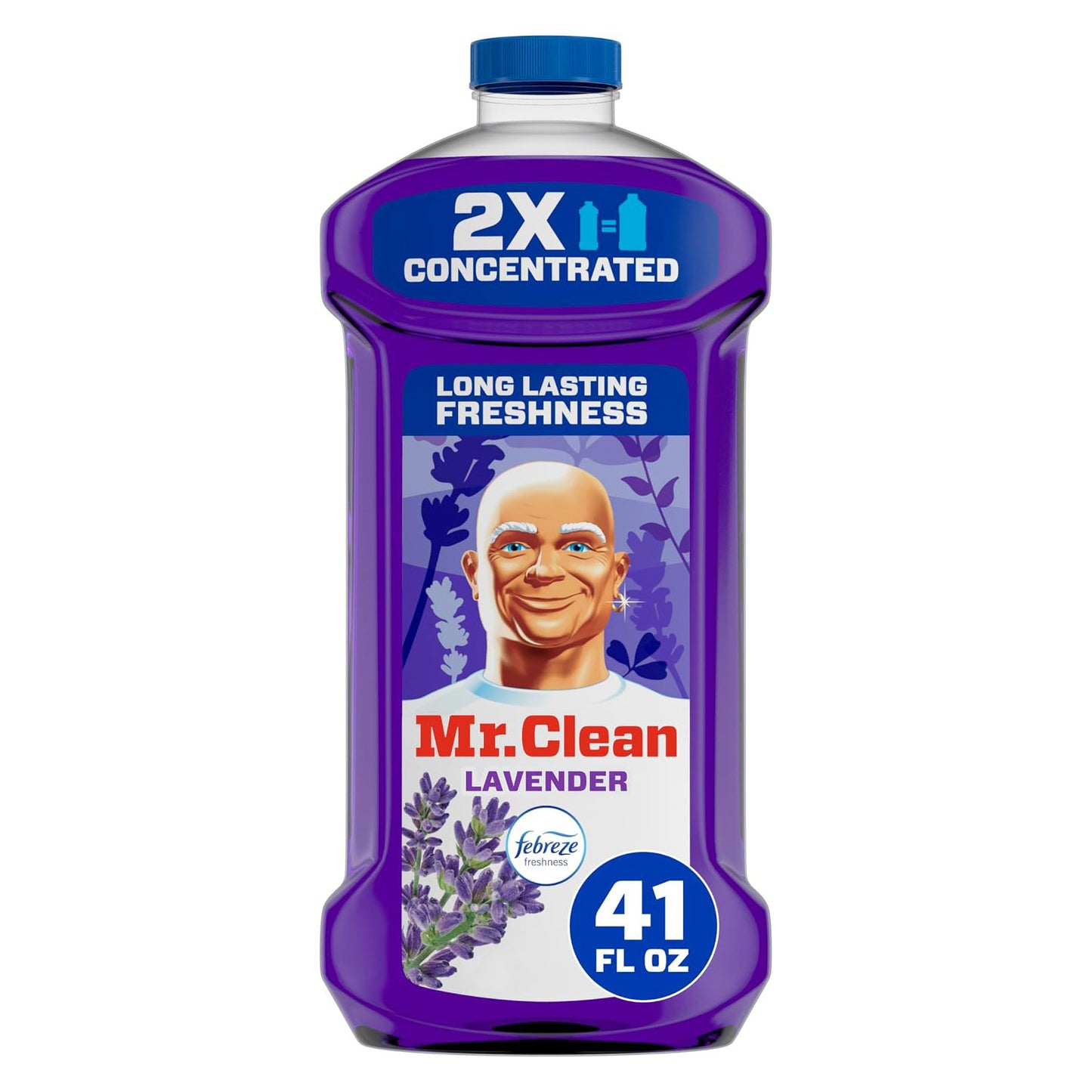 Mr. Clean 미스터 클린 다목적 바닥 클리너 - 라벤더 - 1213mL (41 fl oz)