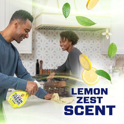 Mr. Clean - Clean Freak - Multi-Purpose Cleaner Starter Kit and Refill Bundle - Lemon - 16 fl oz (473mL) × 4 Bottles