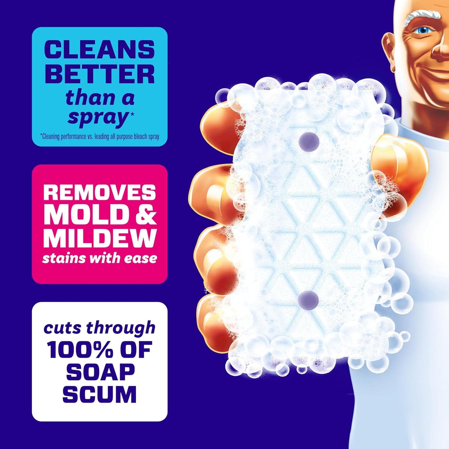 Mr. Clean Magic Eraser Sponge - Lavender - 5 Sponges