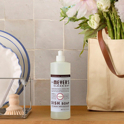 Mrs. Meyer's 미세스 마이어스 주방세제 - 라벤더 - 473mL (16 fl oz) × 3개