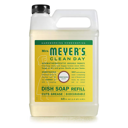 Mrs. Meyer's 미세스 마이어스 주방세제 - 허니서클 - 1420mL (48 fl oz)