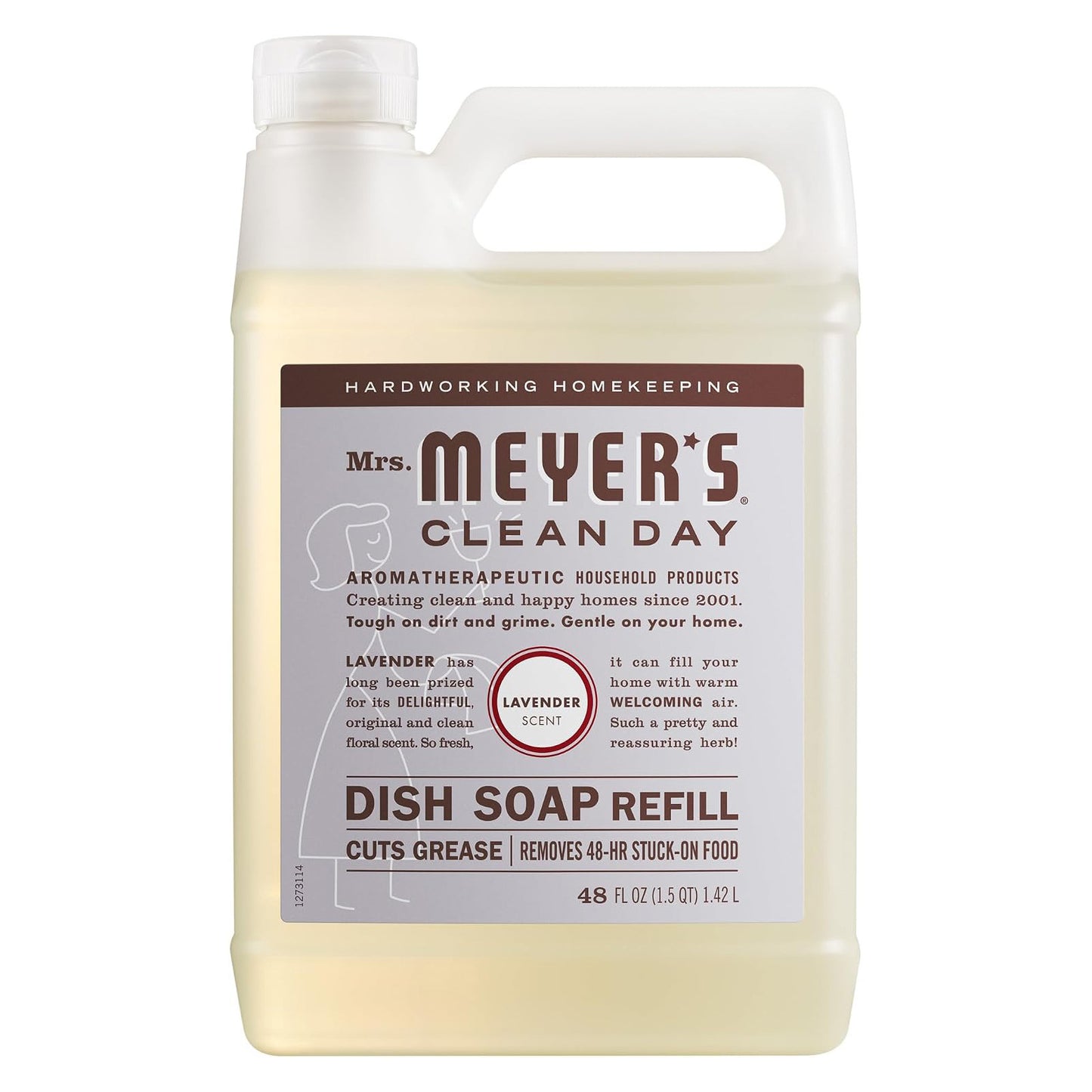 Mrs. Meyer's 미세스 마이어스 주방세제 - 라벤더 - 1420mL (48 fl oz)