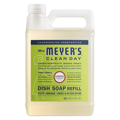 Mrs. Meyer's 미세스 마이어스 주방세제 - 레몬 버베나 - 1420mL (48 fl oz)