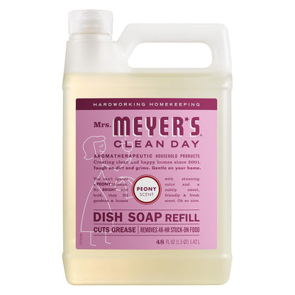 Mrs. Meyer's 미세스 마이어스 주방세제 - 피오니 - 1420mL (48 fl oz)