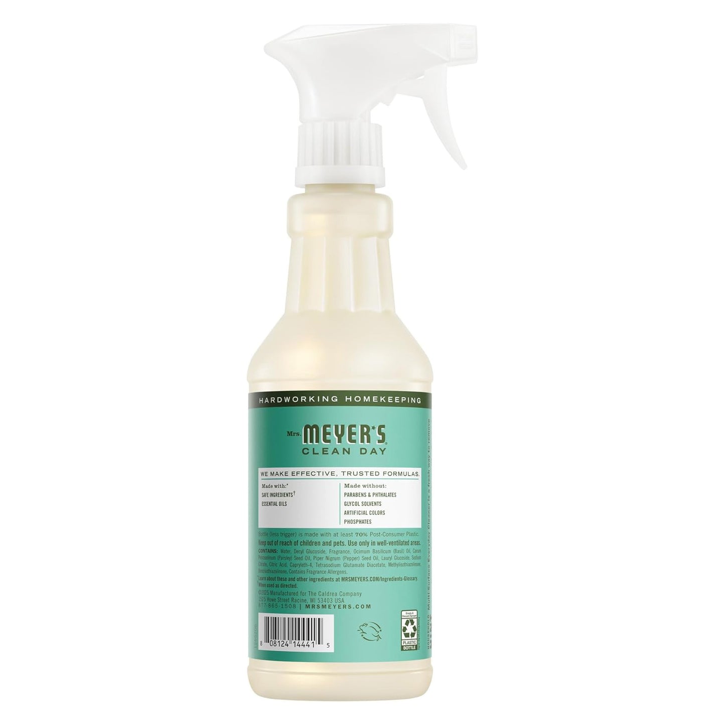 Mrs. Meyer's 미세스 마이어스 다목적 세정제 - 바질 - 473mL (16 fl oz) × 3개
