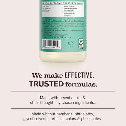 Mrs. Meyer's 미세스 마이어스 다목적 세정제 - 바질 - 473mL (16 fl oz) × 3개