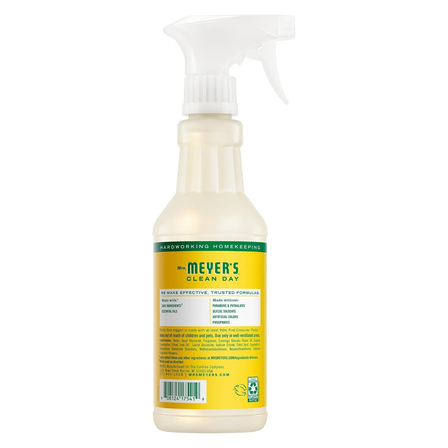 Mrs. Meyer's 미세스 마이어스 다목적 세정제 - 허니서클 - 473mL (16 fl oz) × 3개