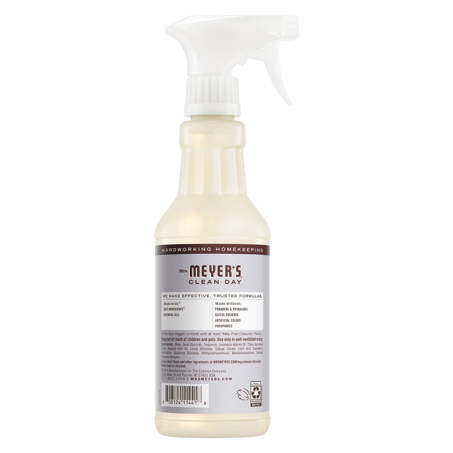Mrs. Meyer's 미세스 마이어스 다목적 세정제 - 라벤더 - 473mL (16 fl oz) × 3개