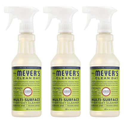 Mrs. Meyer's 미세스 마이어스 다목적 세정제 - 레몬 버베나 - 473mL (16 fl oz) × 3개