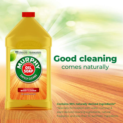 Murphy Oil Soap Concentrated Formula - 32 fl oz (946mL) × 3 Bottles