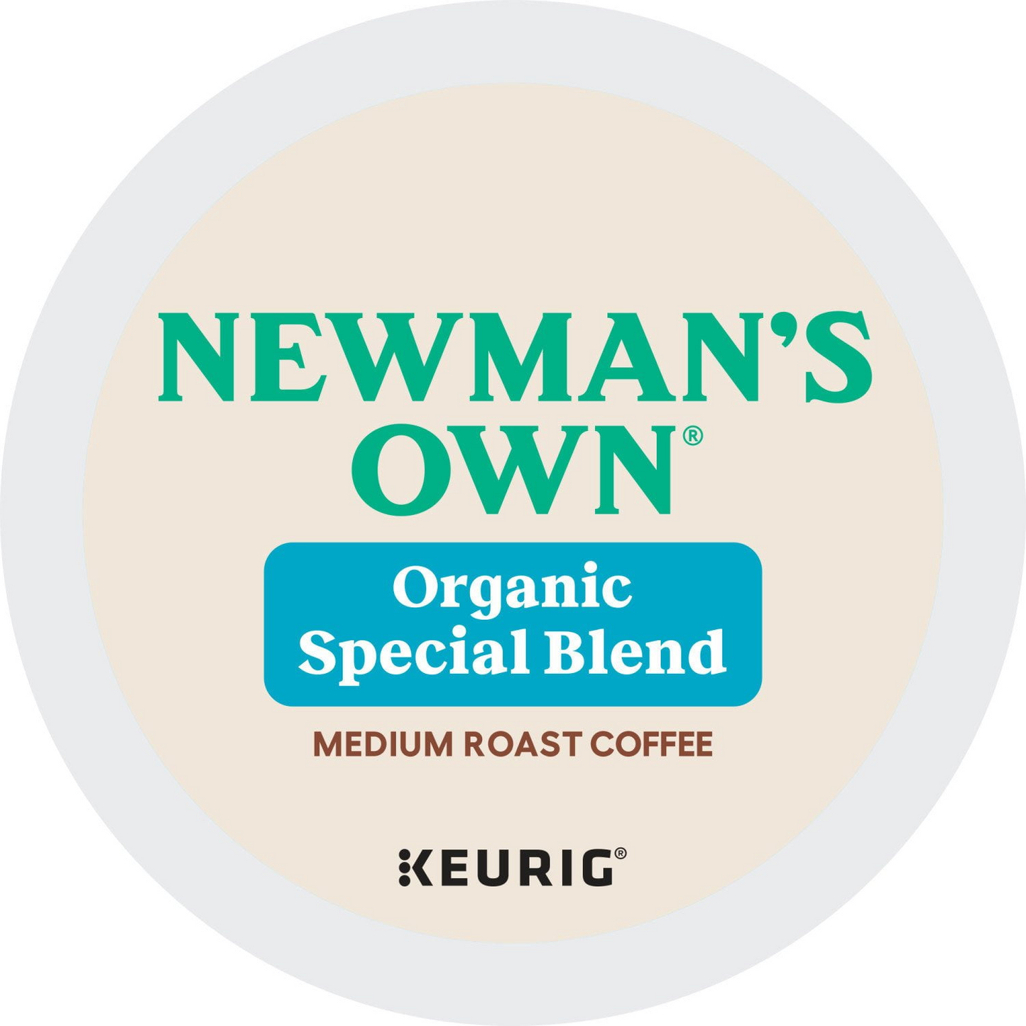 Newman's Own 뉴먼스 오운 유기농 스페셜 블렌드 미디엄 로스트 팟 (K-컵) - 80개입