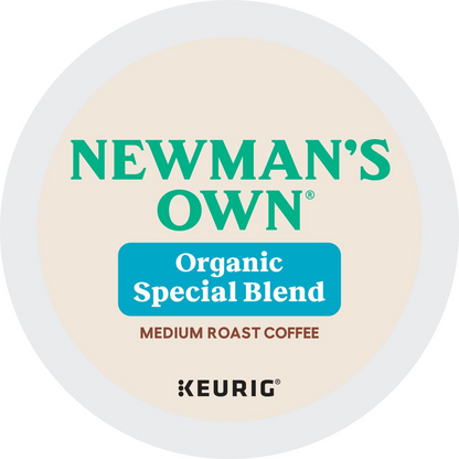 Newman's Own 뉴먼스 오운 유기농 스페셜 블렌드 미디엄 로스트 팟 (K-컵) - 80개입