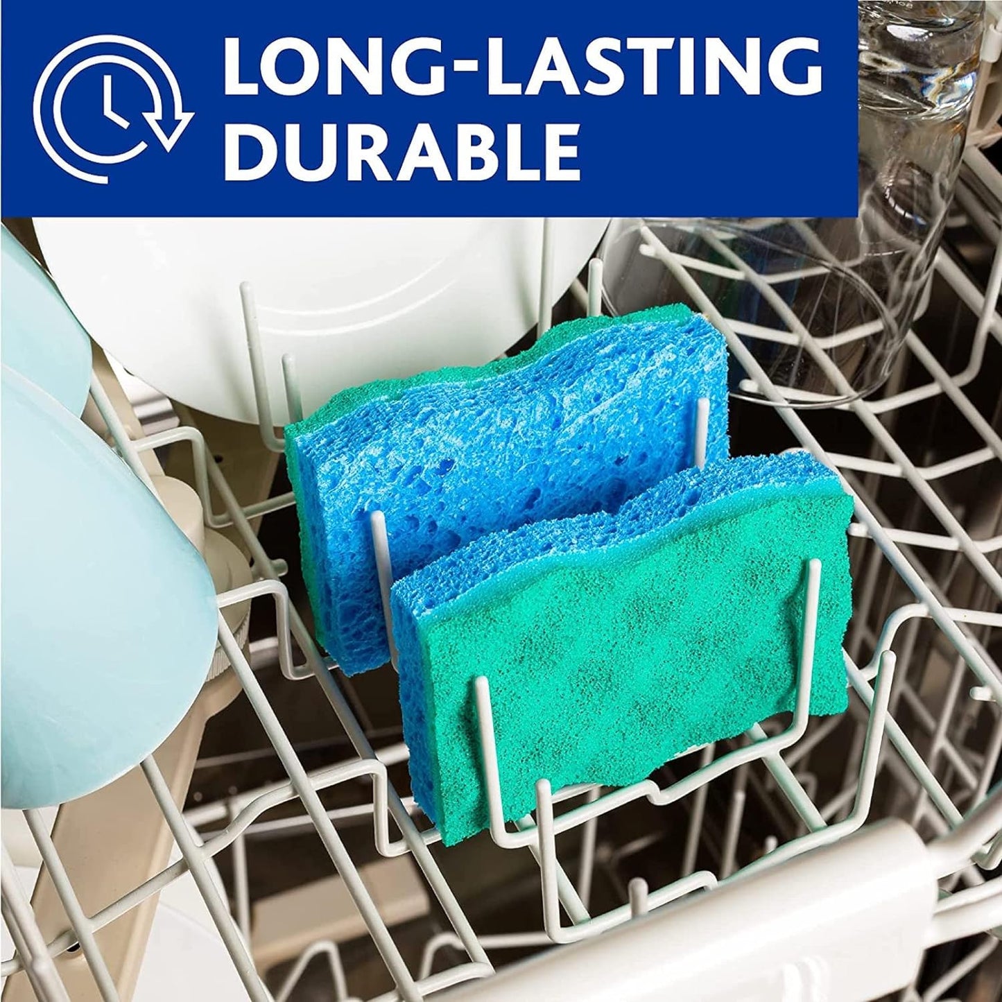 O-Cedar Scrunge Multi-Use Scrub Sponge - 6 Sponges