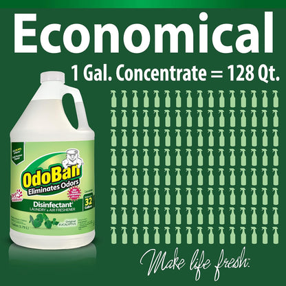 OdoBan 오도반 탈취 다목적 세정제 - 오리지널 - 3785mL (128 fl oz)