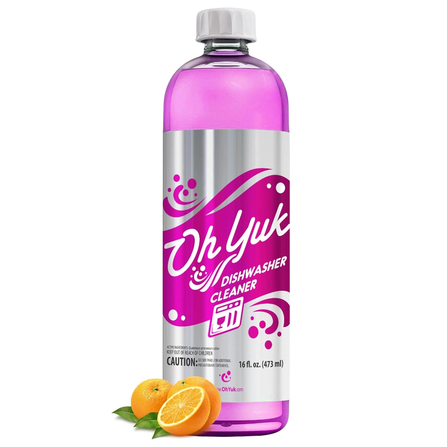 Oh Yuk 오유크 식기세척기 클리너 - 오렌지 - 454g (16 oz)