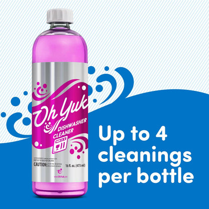 Oh Yuk 오유크 식기세척기 클리너 - 오렌지 - 454g (16 oz)